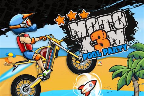 moto x3m pool party game.